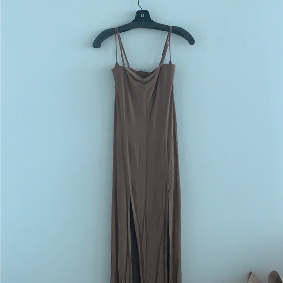 Light weight free people beige maxi dress - Picture 3 of 6